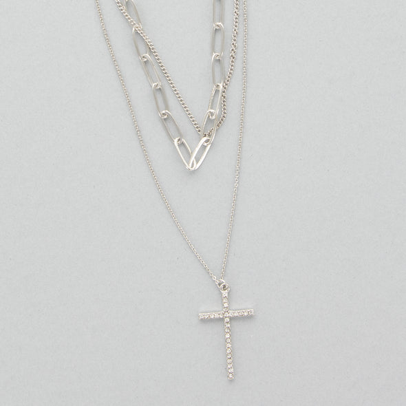 Amazed By You Cross Necklace
