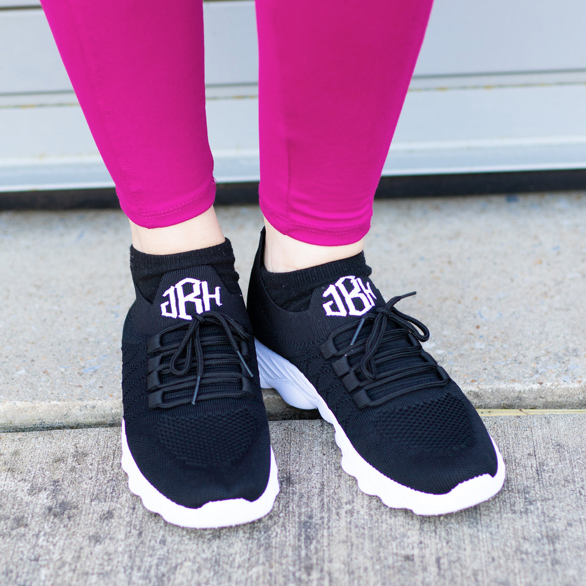 Walking On The Sun Sneakers - Black – Initial Outfitters