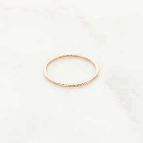 In The Details Stacking Rings - Sparkle Wire