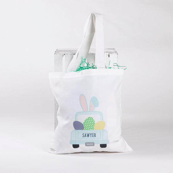 Easter Bunny Truck Tote