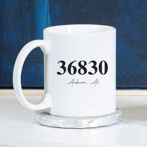 Zip Code Design, Ceramic Mug