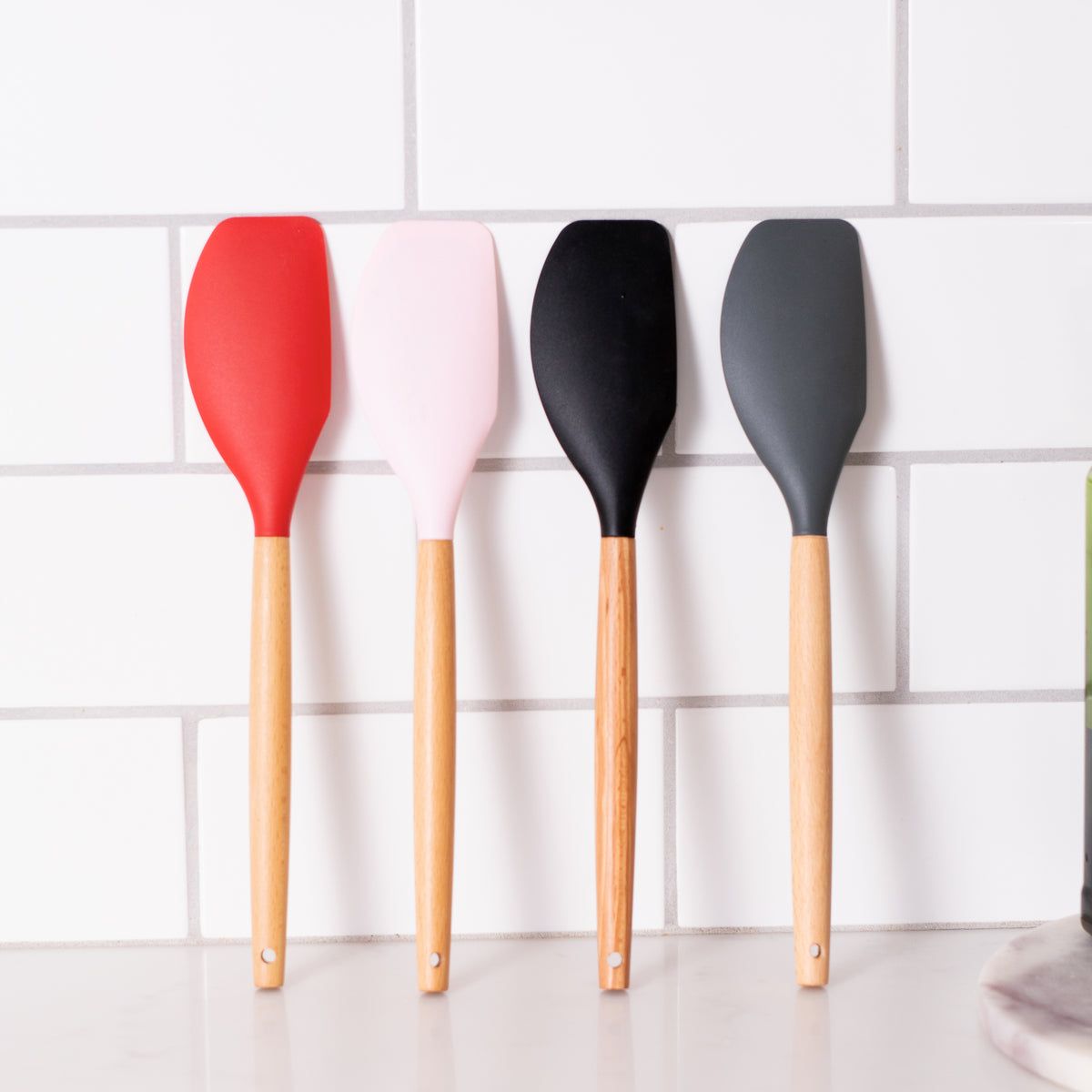 Silicone Spatula with Bamboo Handle – Ryder Engraving