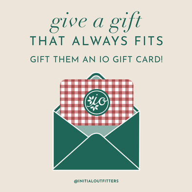 It's the Gift that Always Fits - IO Gift Cards