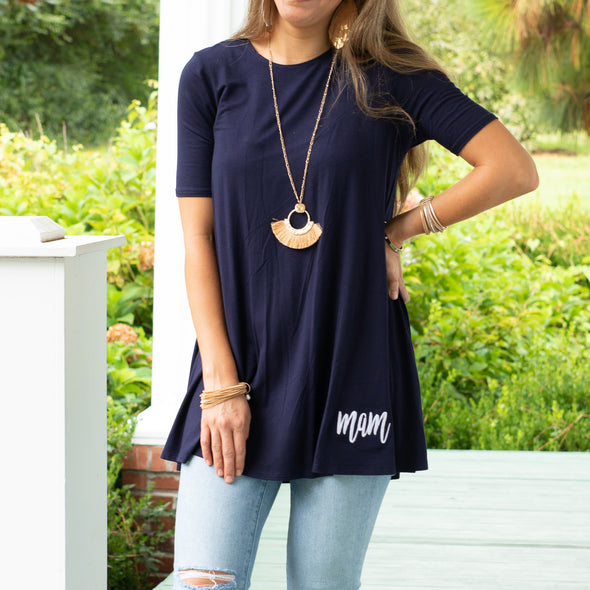 Game Day Ready Tunic - Navy