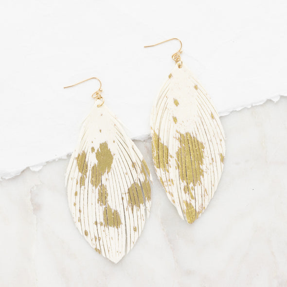 Go Your Own Way Earrings - Ivory