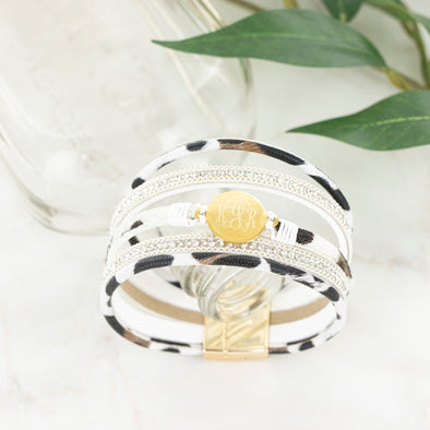 Welcome to the Jungle Bracelet Stack - Ivory