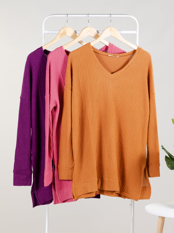 Yes You Need It V-Neck Sweater - Almond
