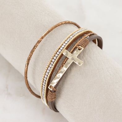 Michelle McDowell Initial Cuff Bracelet at Initial Styles Jupiter