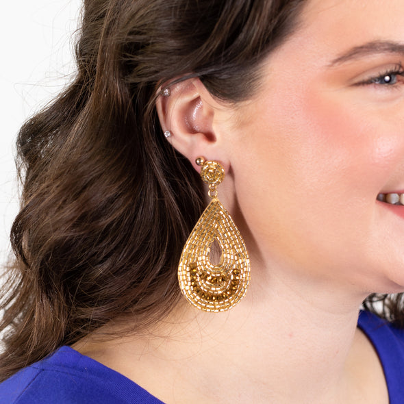 Sparkle and Shine Earrings - Gold