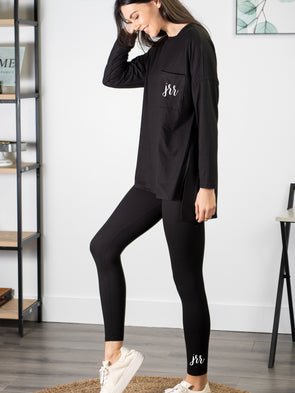 Never Give Up Leggings – Initial Outfitters