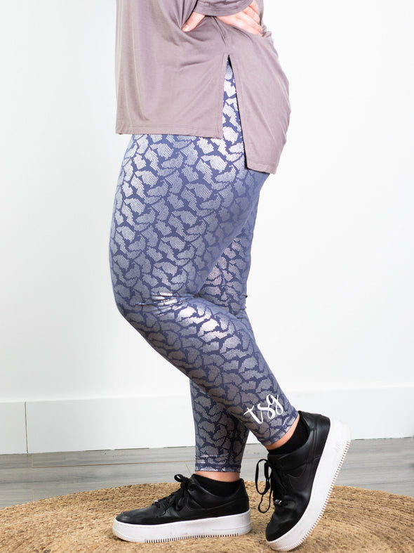 This is How We Do It Leggings - Navy