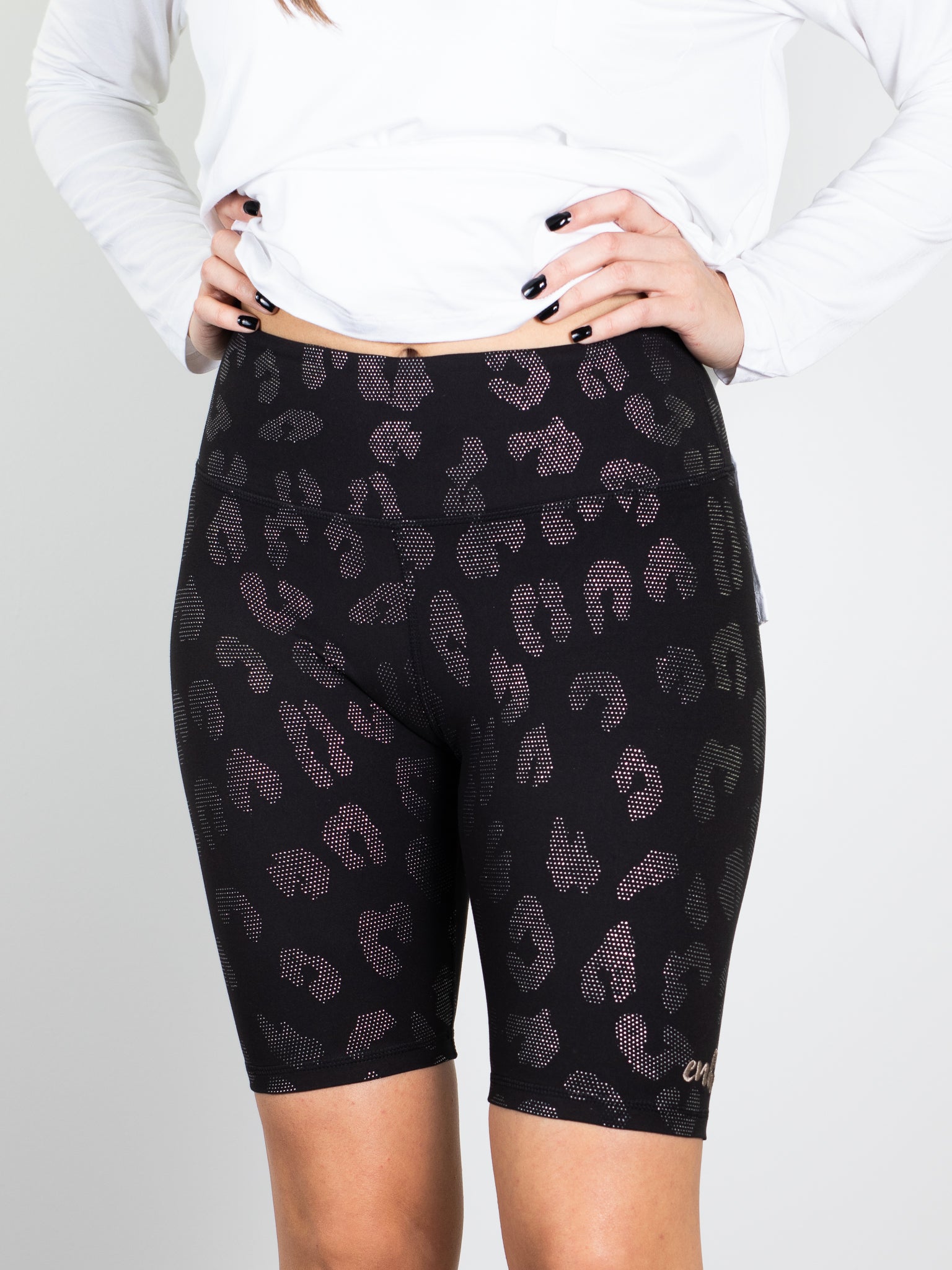 This is How We Do It Biker Shorts - Black