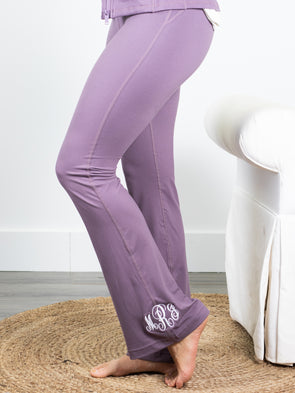 Namaste Yoga Pants - Mulberry