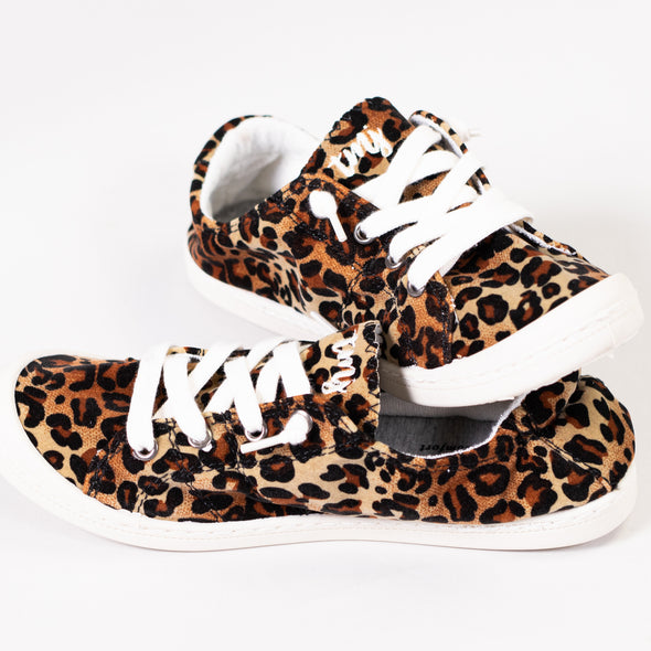 Walk In The Park Sneaker - Leopard