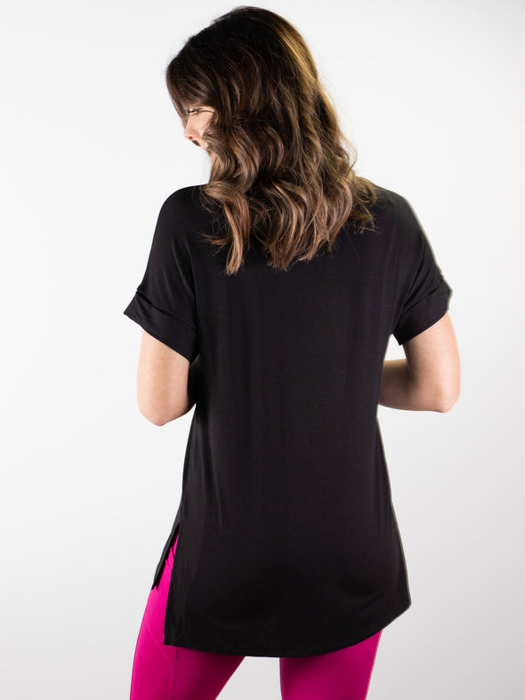 Lose Yourself In the Moment Top - Black