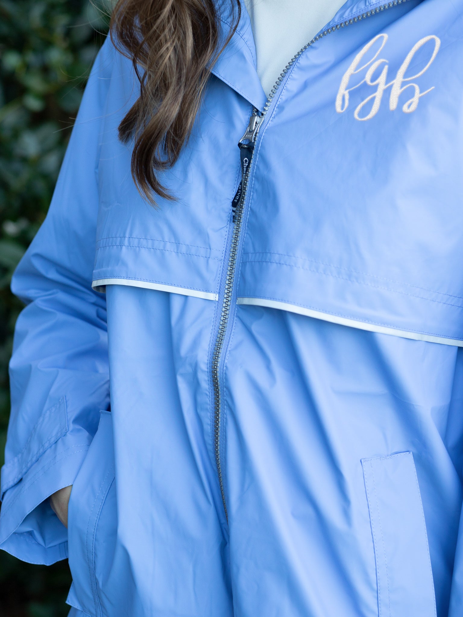 Classic Monogrammed Women's New Englander Rain Jacket