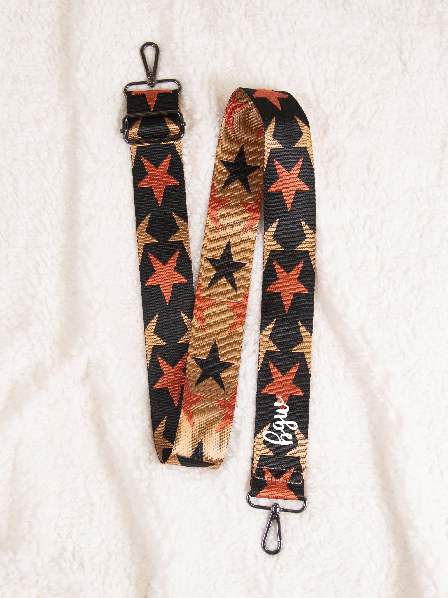Shining Star Guitar Strap - Red – Initial Outfitters