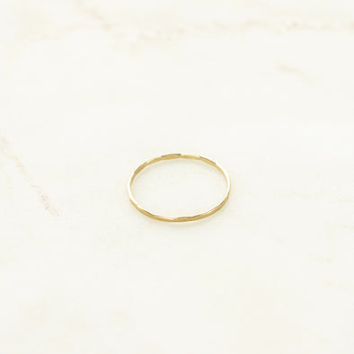 In The Details Stacking Rings - Faceted