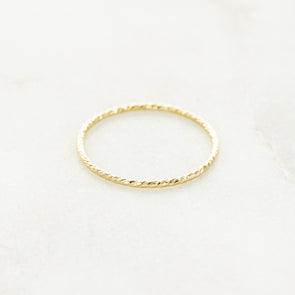 In The Details Stacking Rings - Sparkle Wire