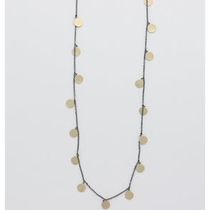 Simple Shimmer Layering Necklace