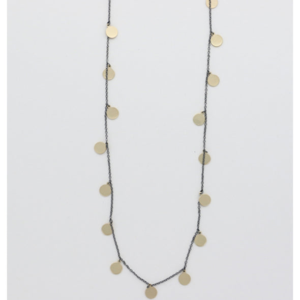Simple Shimmer Layering Necklace