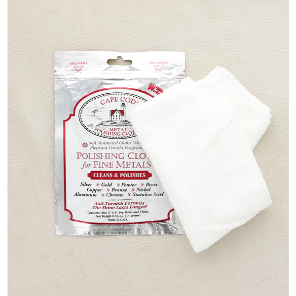 Cape Cod - Reusable polishing cloths - Made in the United States