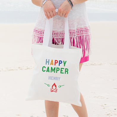 Small Happy Camper Tote