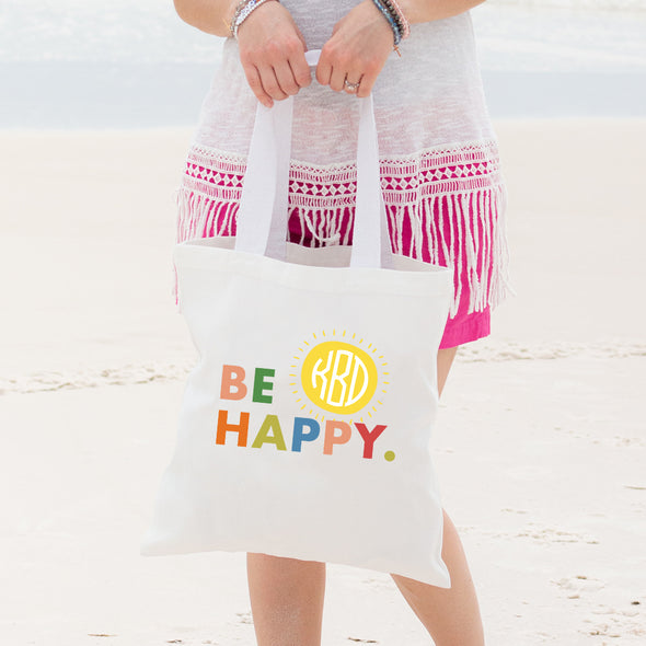 Small Be Happy Tote