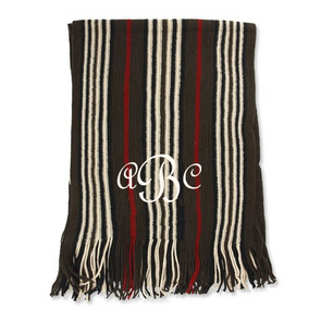 Brown, Black & Red All American Scarf