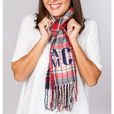 Soft as Cashmere Scarf - All American Plaid