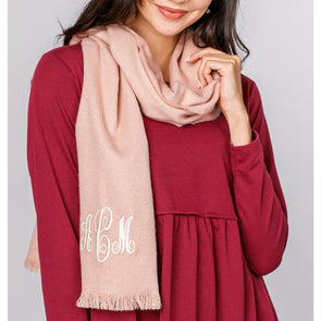 Soft as Cashmere Scarf - Rose Gold Metallic
