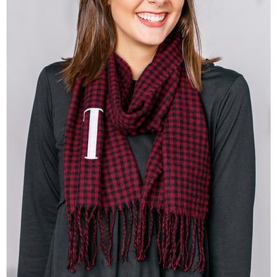 Soft as Cashmere Scarf - Black & Red Check