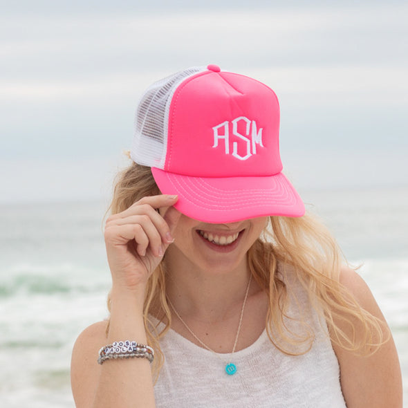 Pink & White Life of the Party Trucker Hat