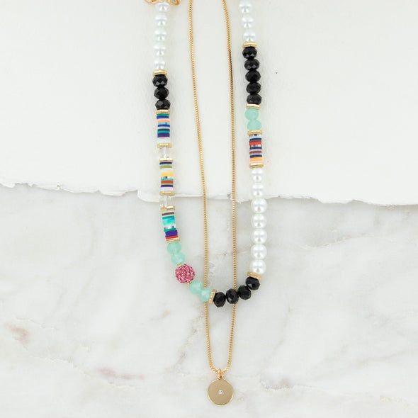 Brighter Days Reversible Necklace - Multi