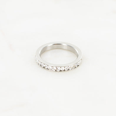 In The Details Stacking Ring - Eternity CZ
