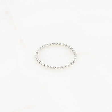 In The Details Stacking Ring - Braided