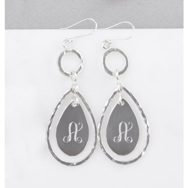 Unforgettable Teardrop Earrings - Silver Plated