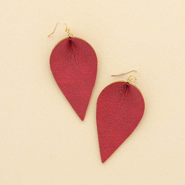 Leave It to Me Earrings - Red