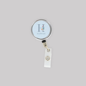 Touch of Floral Retractable Lanyard