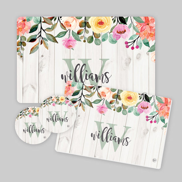 Wall of Flowers Coasters