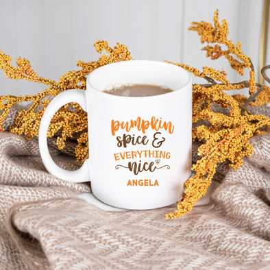 Pumpkin Spice Ceramic Mug