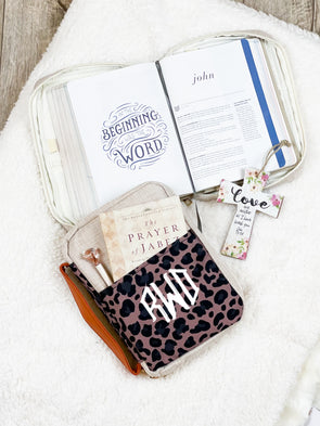 Read The Word Bible Cover - Leopard