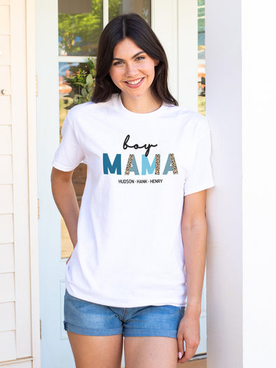 Boy Mama Tee – Initial Outfitters