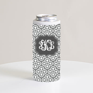 Florence Scroll Slim Can Cooler