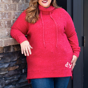 More Than a Feeling Pullover - Red