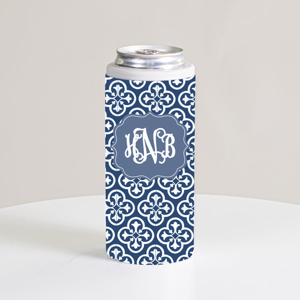 Florence Scroll Slim Can Cooler
